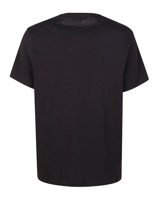 Michael Kors Black Logo Printed Crewneck T-shirt for men