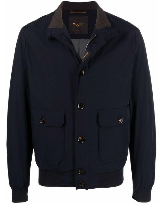 Moorer Blue Carlos Jacket for men