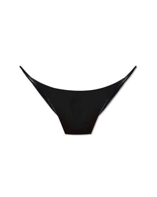 DSquared² Black Logo Detailed Bikini Bottoms