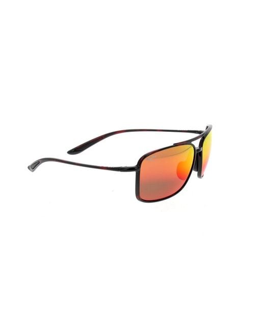 Maui Jim Black Kaupo Gap Polarized Aviator Sunglasses