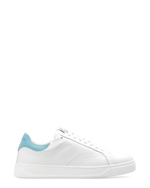 Lanvin White Ddb0 Lace-up Sneakers for men
