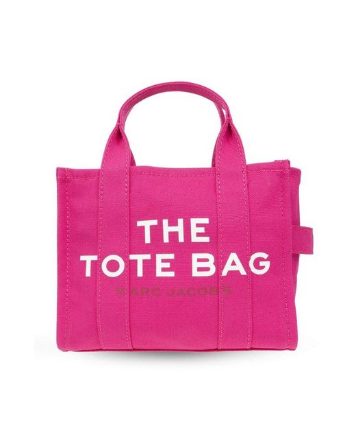 Marc Jacobs Pink Small 'The Tote Bag' Shopper Bag