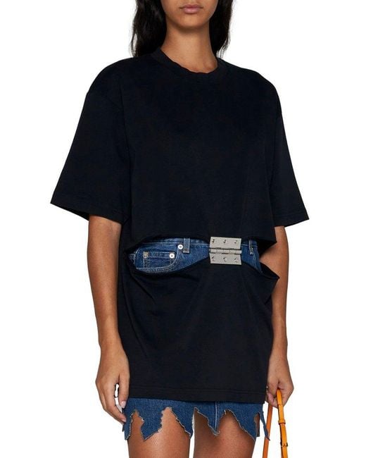 J.W. Anderson Black Jw Anderson T-shirts And Polos