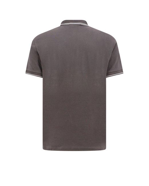 Stone Island Gray Polo Shirt for men