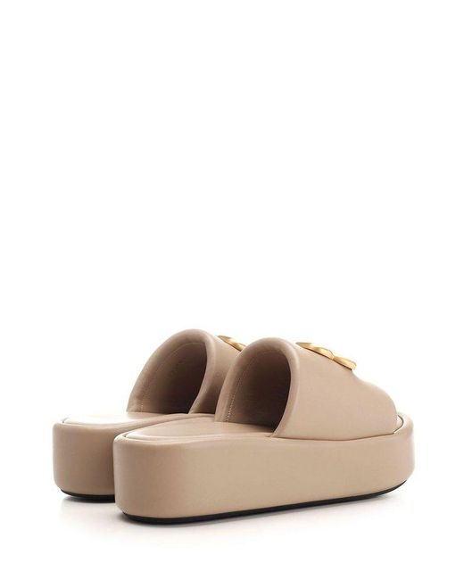 Balenciaga Natural Rise Platform Sandals