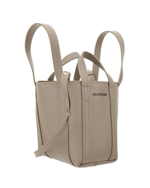 Balenciaga Everyday Xs North-south Tote Bag in Natural | Lyst