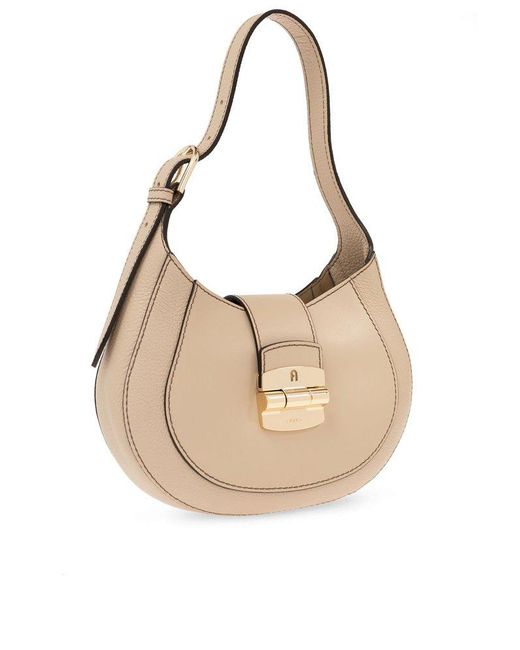 Furla Natural 'club 2 Small' Hobo Bag,