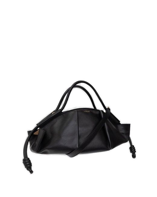 Loewe Black Paseo Top Handle Bag