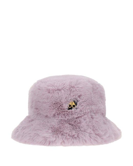 Moose Knuckles Logo-plaque Bucket Hat in Purple | Lyst