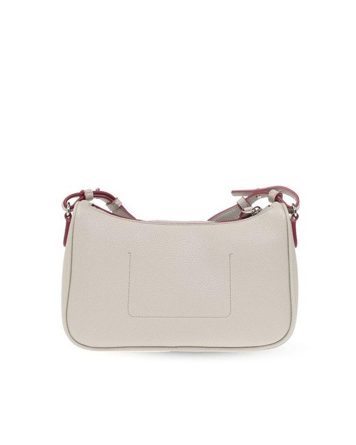 Emporio Armani Shoulder Bag With Logo in Gray Lyst