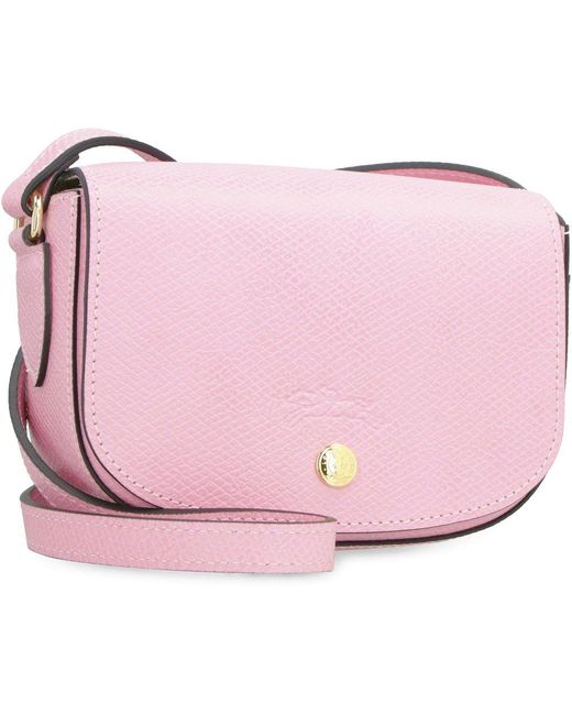 Longchamp Pink Épure Xs Leather Crossbody Bag