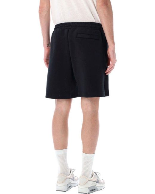 Nike Black Short Tech Fleece Reimagined for men