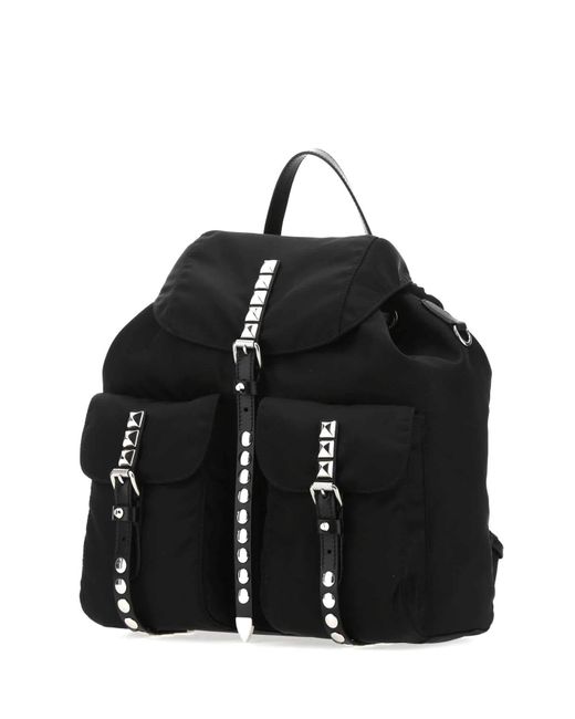 Prada Synthetic Nylon Medium Backpack Tu in Black - Save 7% - Lyst