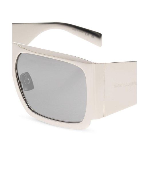 Saint Laurent Metallic 'sl635' Sunglasses,
