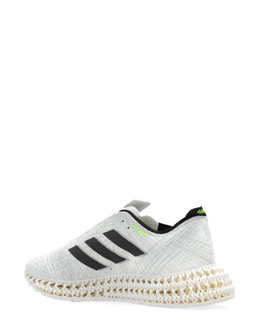 Adidas White 4dfwd X Strung Lace-up Shoes