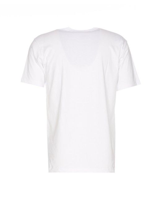 Comme des Garçons White Elizabeth Taylor Print T-Shirt for men