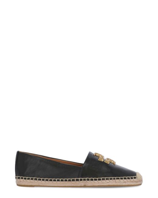 tory burch eleanor leather espadrilles