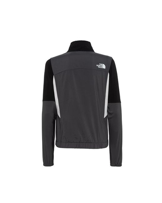 The North Face Black Zip-up High Neck Jacket