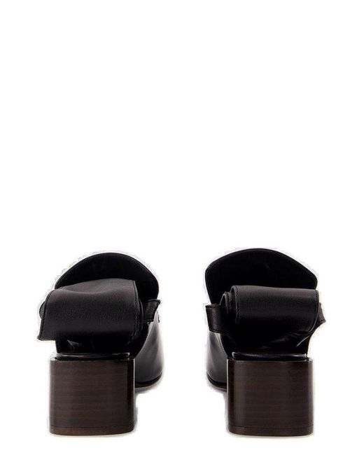 サンダル・ミュール Logo Mules - Coperni - Black - Leather Coperniのブラック ロゴ ミュールがセール中
