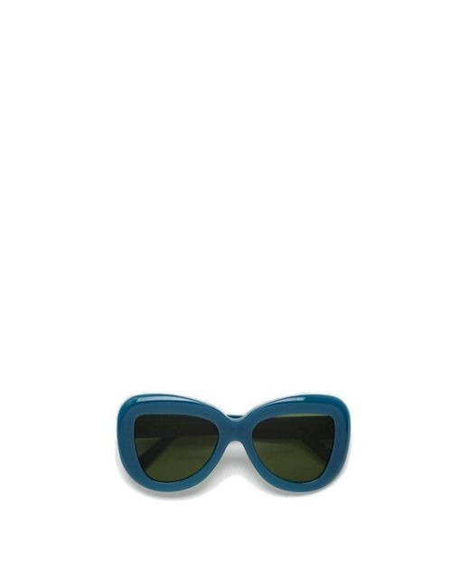 Marni Green Eyewear Butterfly Frame Sunglasses