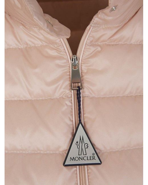 Moncler Pink Lans Padded Jacket