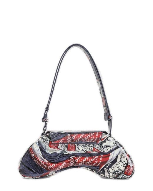 DIESEL Multicolor Play Scarves Cross