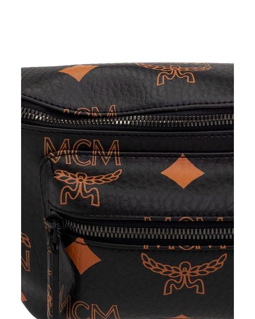 MCM Black Belt Bag