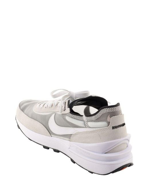 Nike Gray Waffle One Lace-up Sneakers for men