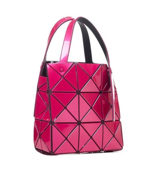 Issey Miyake Pink Carat Open Top Tote Bag