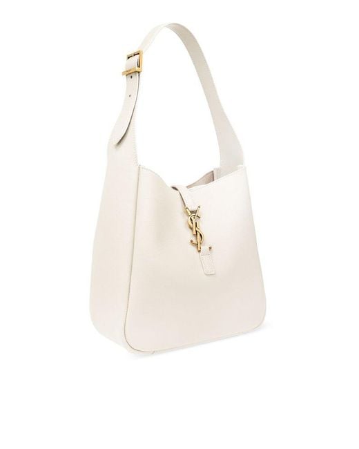 Saint Laurent White Le 5 A 7 Small Shoulder Bag,
