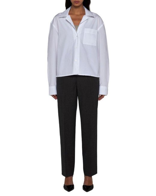 Filippa K White Button-Up Shirt