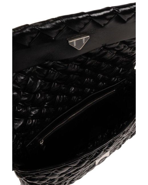 Bottega Veneta Black 'rumple' Shoulder Bag, for men