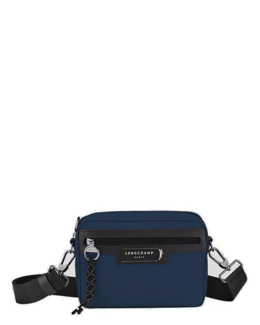 Longchamp Blue Le Pliage Energy Recycled Camera Bag