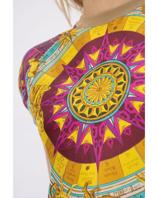 Moschino Multicolor Printed Vest,