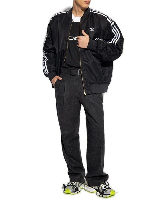 adidas Originals Reversible Jacket in Blue for Men Lyst