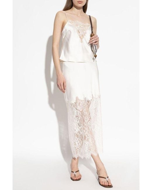 LoveShackFancy White Top Constantina