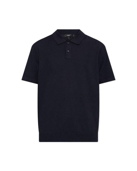 Theory Blue Polo for men