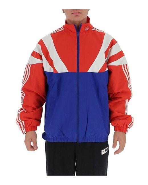 adidas Originals Balanta 96 Track Jacket in Red for Men Lyst