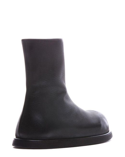 Marsèll Black Gigante Zip-up Boots