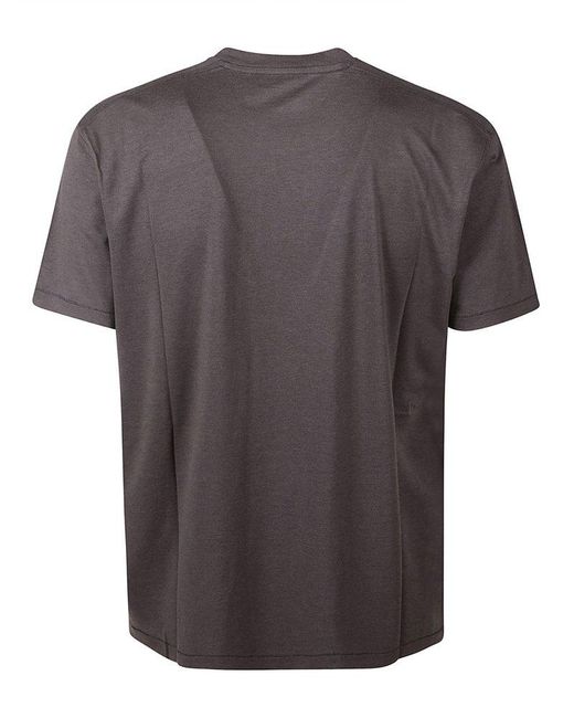 Tom Ford Gray Round Neck T-Shirt for men