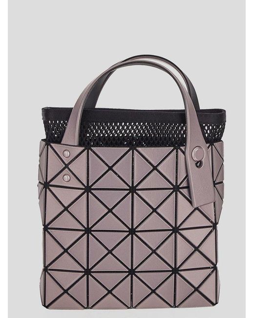 Bao Bao Issey Miyake Pink Lucent Boxy Top Handle Bag