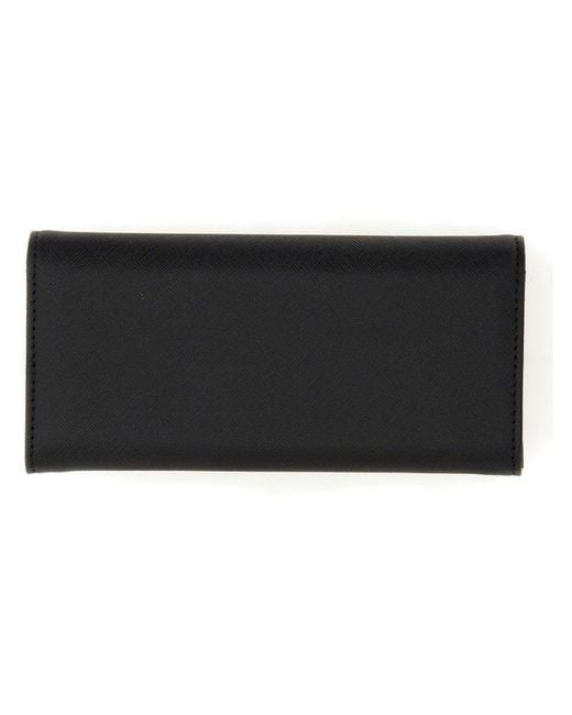 Vivienne Westwood Black Saffiano Classic Wallet