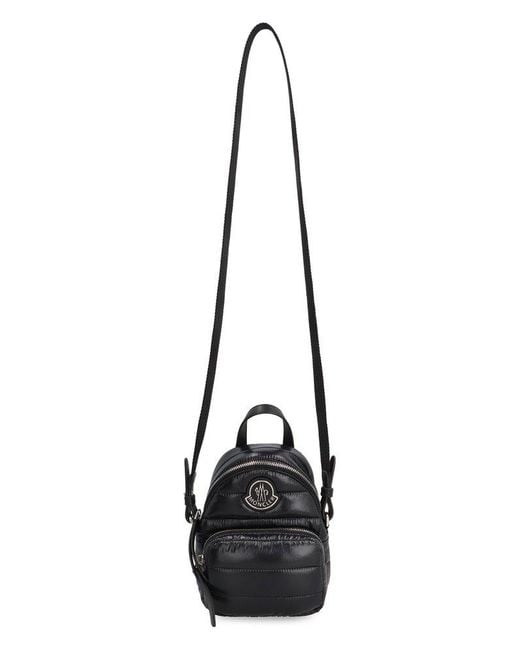 Moncler Black Kilia Nylon Messenger Bag