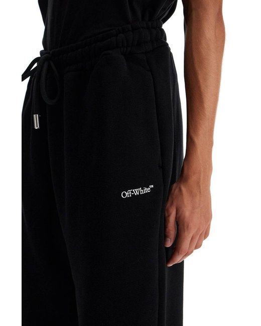 Off-White c/o Virgil Abloh Black Jogger Pants With Windy for men