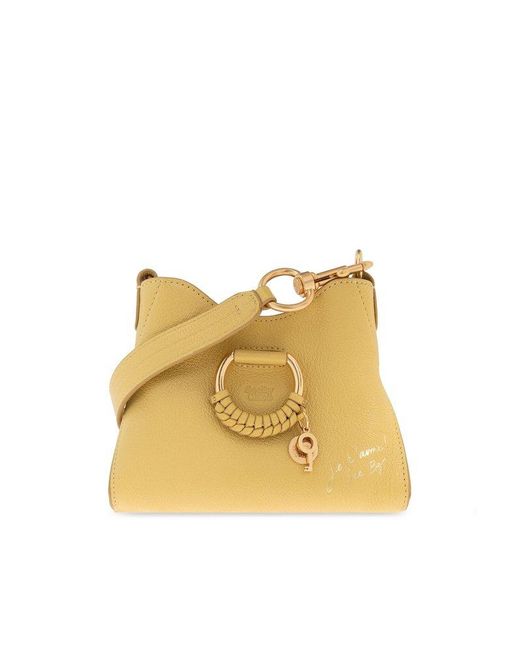 See By Chloé Yellow 'mara Small' Shoulder Bag,