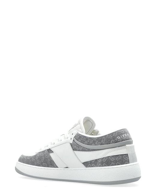 Givenchy White G Move Panelled Low-Top Sneakers for men