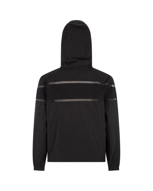 Moncler Black Clisson Embroidered Hooded Jacket