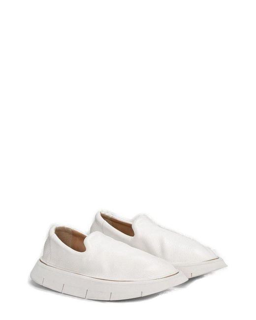 marsell gomello slip on loafers