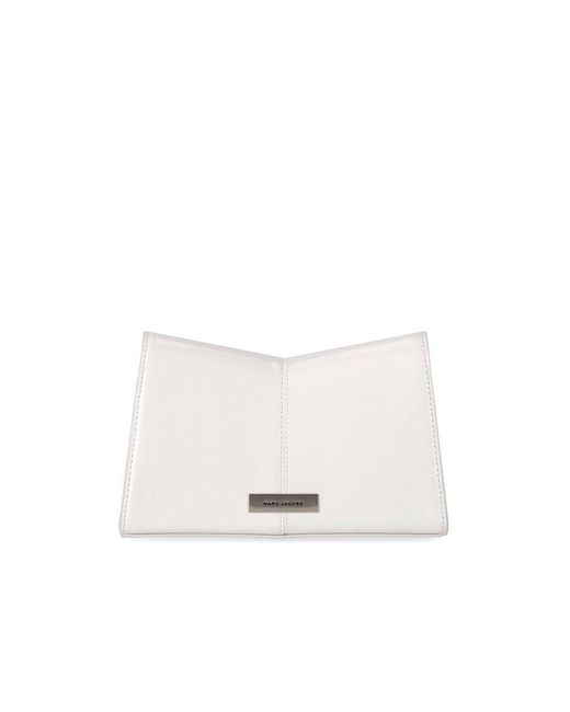 Marc Jacobs White The St. Marc Chain Wallet