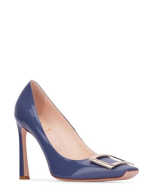 Belle vivier trompette hot sale pumps in leather